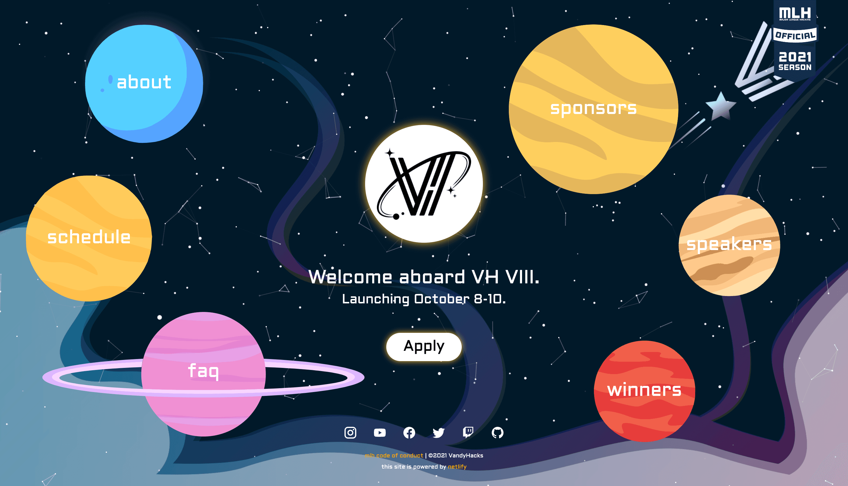 VH8 website